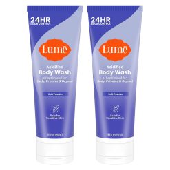 Lume Acidified Body Wash for 24 Hour Odor Control - Removes Odor Better than Soap - Hydrating Formula