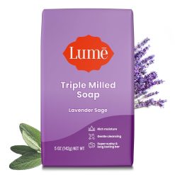 Lume Triple Milled Bar Soap - Rich Moisture & Gentle Cleansing - Paraben Free.
